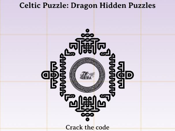 Celtic Puzzle: Dragon - Hidden Puzzles