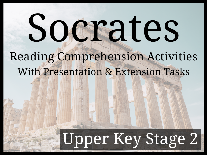 Socrates Reading Comprehension Activities | Year 5 & Year 6 | UKS2