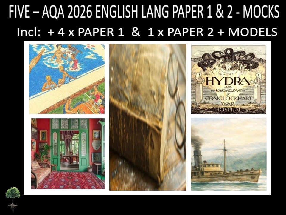 FIVE - AQA PAPER 1 & 2 | 2026 FULL MOCKS | MODELS