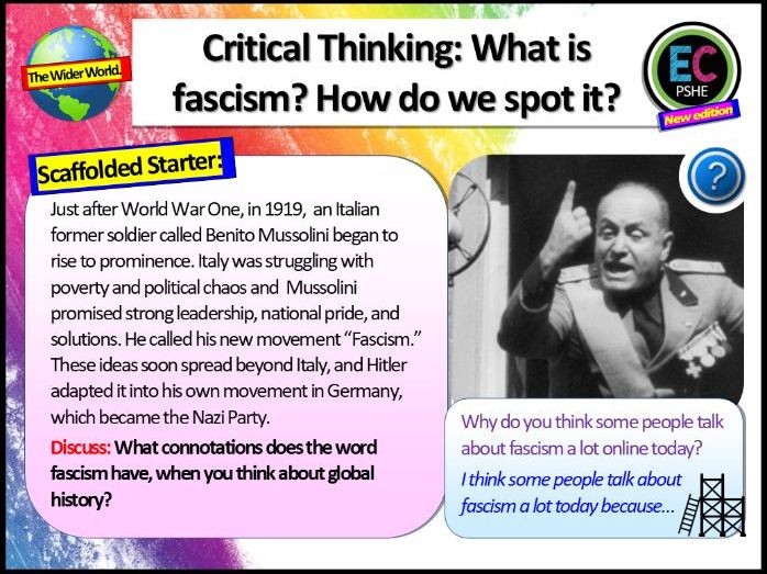 Fascism : What is Fascism?