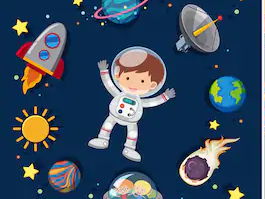 Space topic Literacy plans