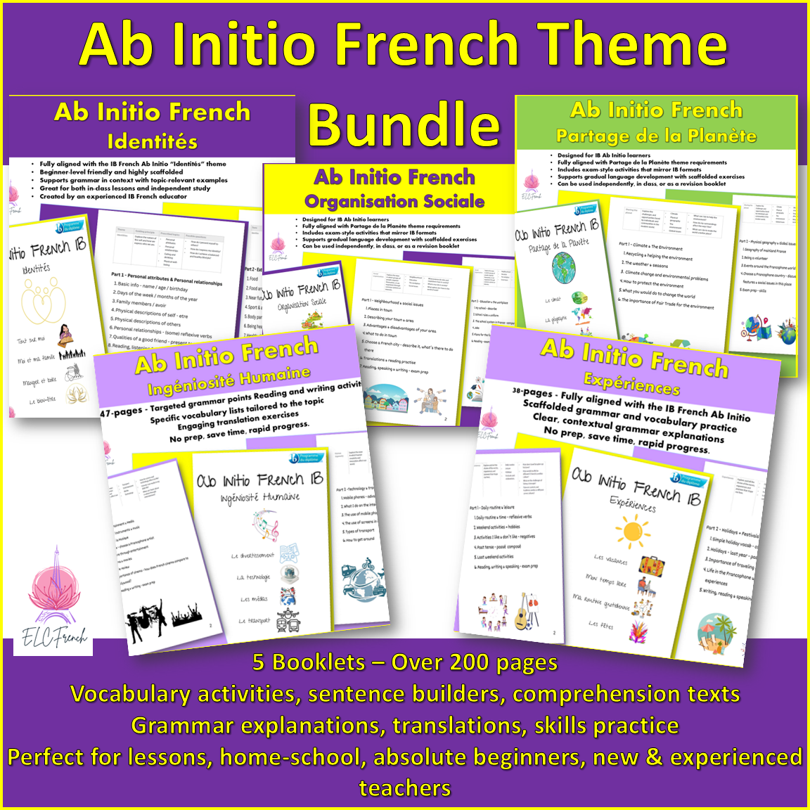 IB Ab Inito French 5 Themes
