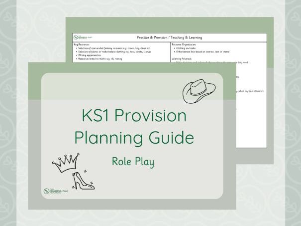 KS1 Provision Planning Guide - Role Play