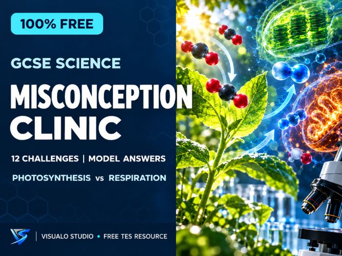 GCSE Science Misconception Clinic | Photosynthesis vs Respiration