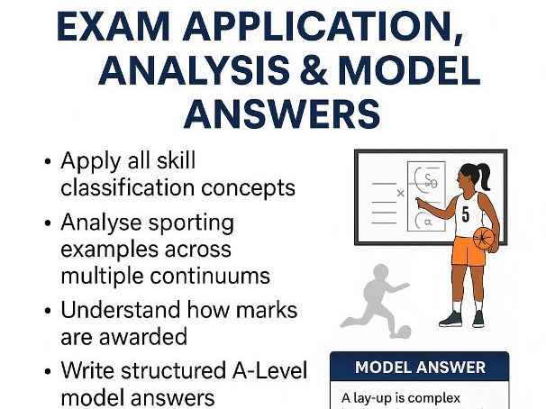 A-Level PE – Skill Acquisition: Lesson 6  Exam Application, Analysis & Model Answers