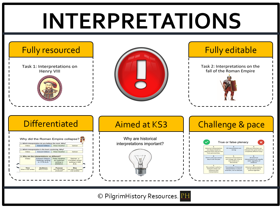 KS3 History skills: Historical Interpretations