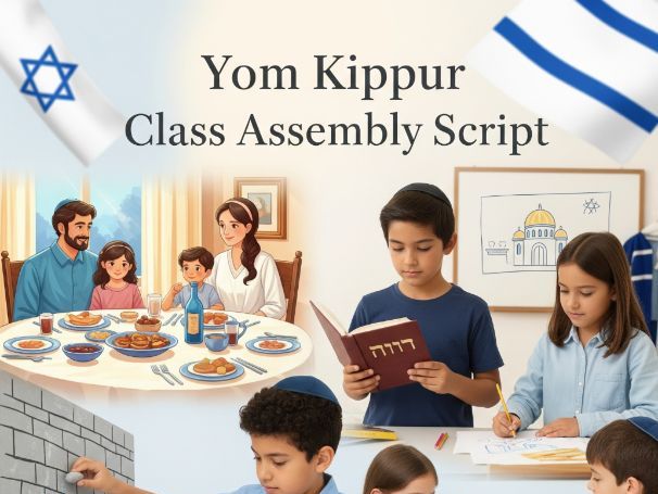 Yom Kippur Class Assembly Script