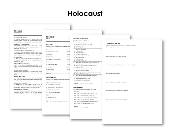 Holocaust | Teaching Resources