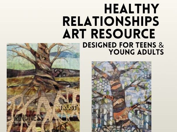 Roots & Branches: Healthy Relationships Art Lesson (KS4/KS5) – Mixed Media, PSHE/RSE & Online Safety
