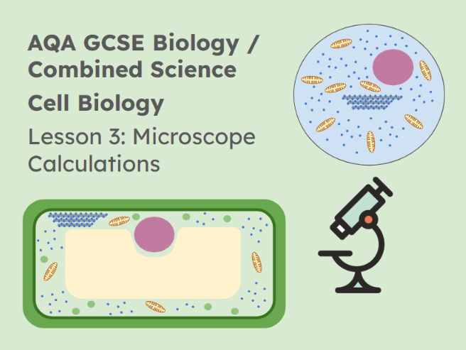 Lesson 3 Microscope Calculations