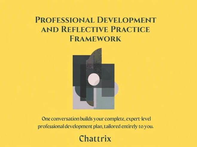 Professional Development and Reflective Practice Framework AI Prompt Template