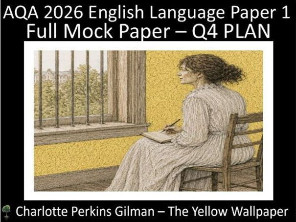 AQA 2026  English Language Paper 1 Mock | Q4 PLAN (Gil-i)