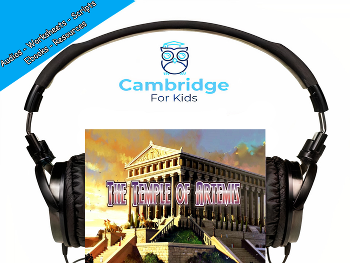 Temple of Artemis Audiobook & Comprehension Activities / Worksheets / eBooks