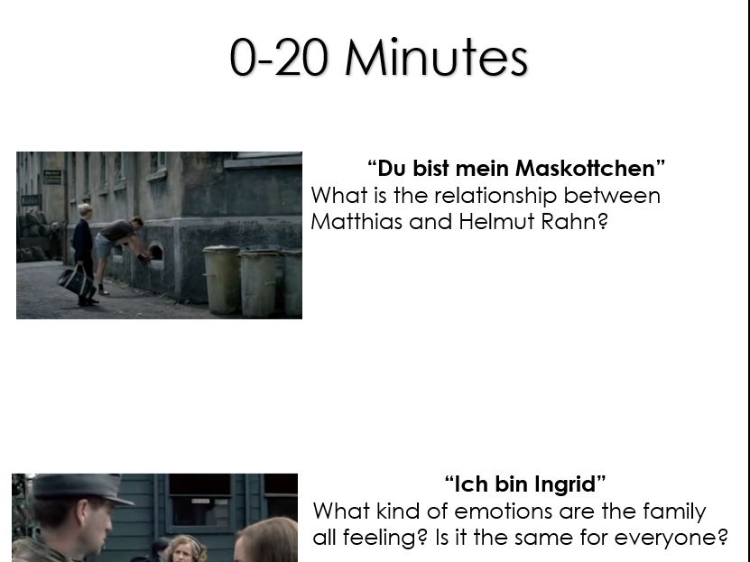 Das Wunder von Bern Film Booklet