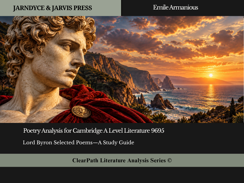 Lord Byron Selected Poems: Cambridge A Level 9695 | In-Depth Analysis of the 22 Set Poems