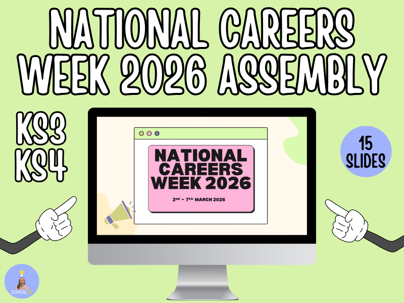 National Careers Week 2026 Assembly