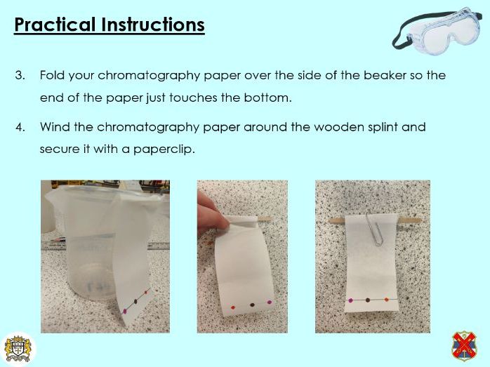 Chromatography - KS3 Activate lesson