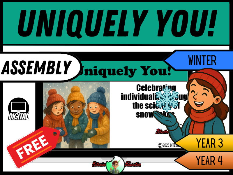 Uniquely You! | Winter Assembly | Year 3/4