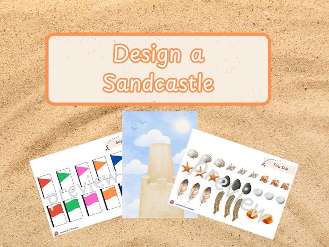 Decorate a Sandcastle