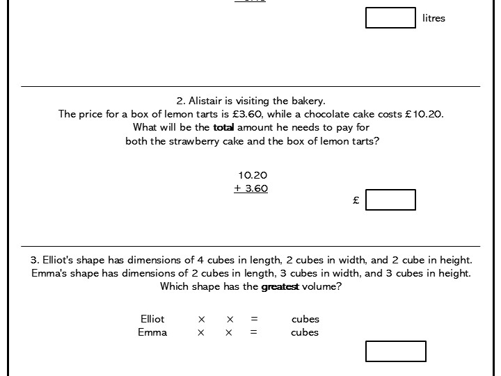 Solve Problems with Measure