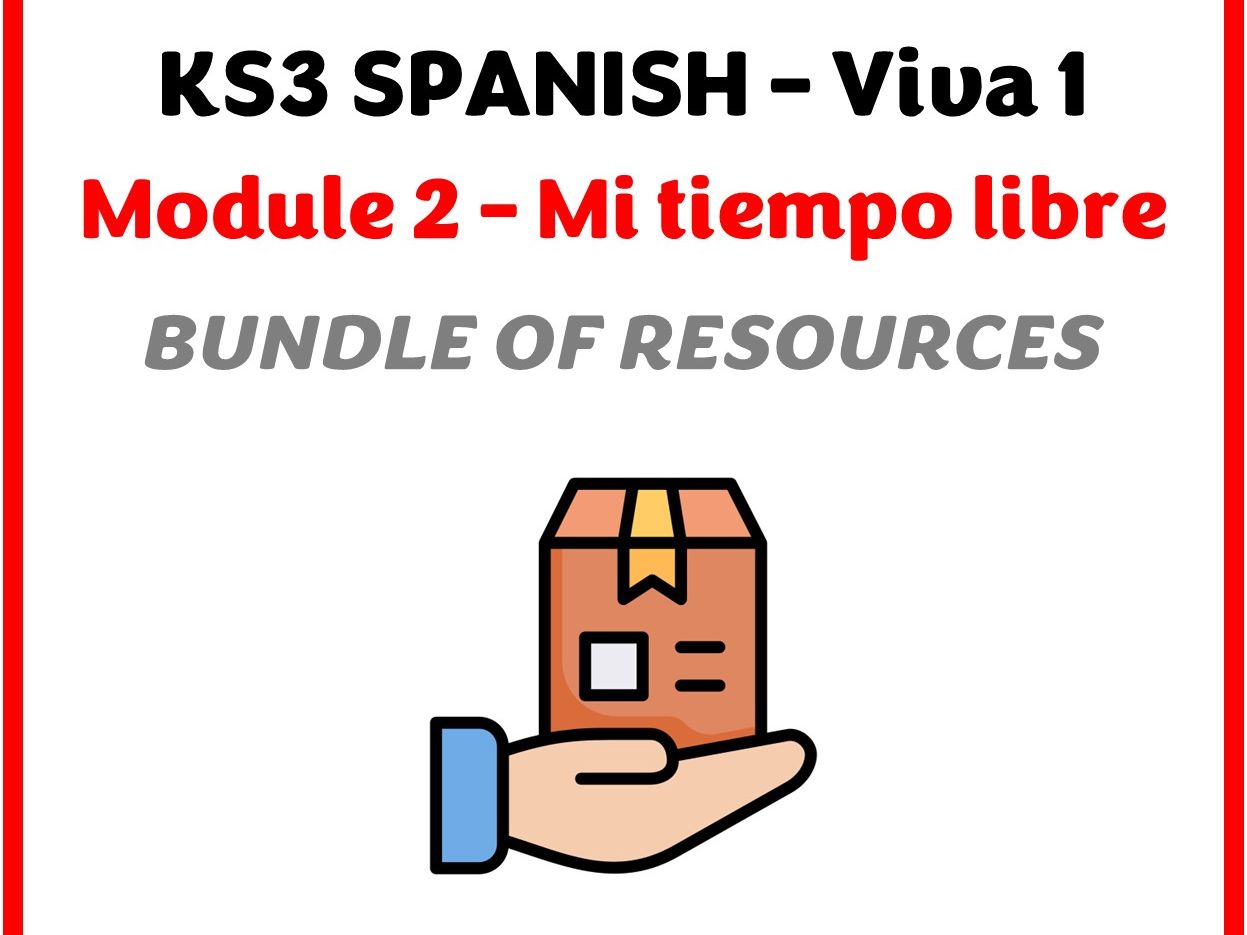 KS3 Spanish - Viva 1 - Module 2 (Mi tiempo libre) - Bundle of resources