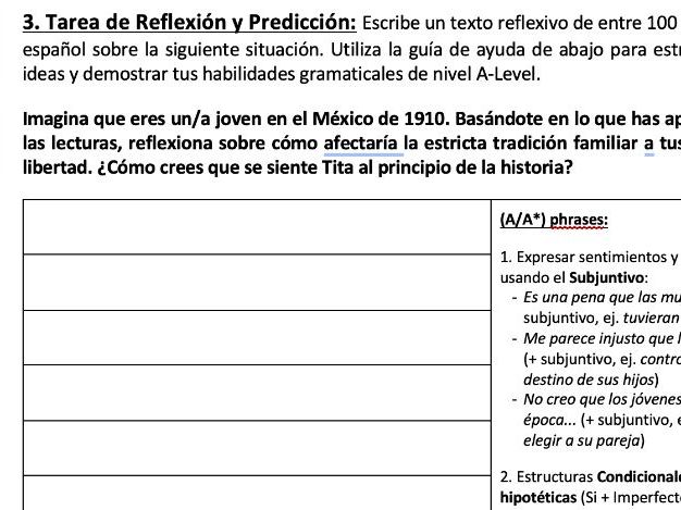 Como agua para chocolate: Contexto histórico - Like Water for Chocolate: Historical Context