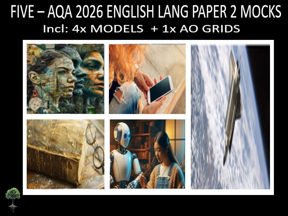 FIVE - AQA PAPER 2 | 2026 FULL MOCKS | MODELS | AO GRIDS