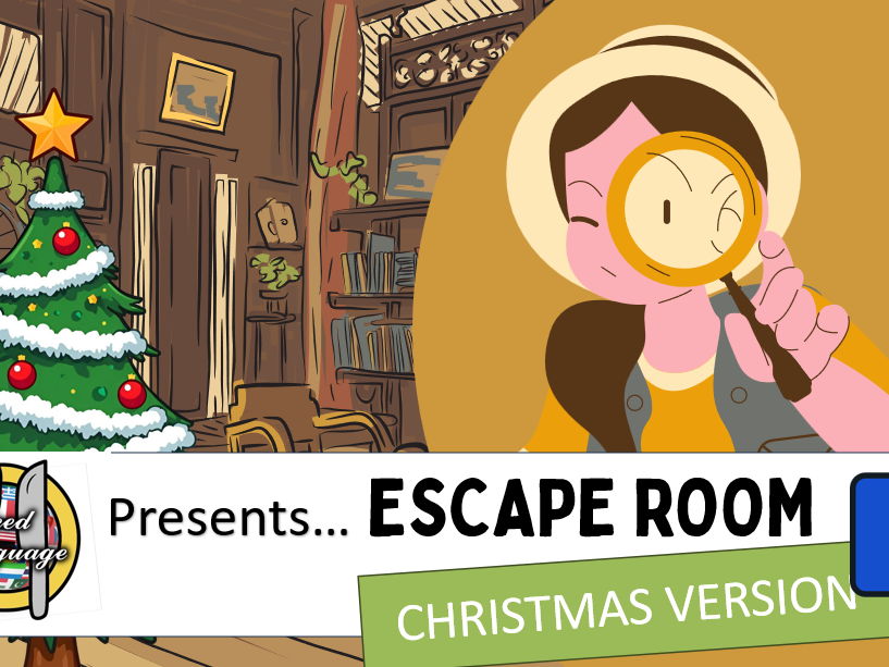 Noël ( Christmas) Scape room Y7 French