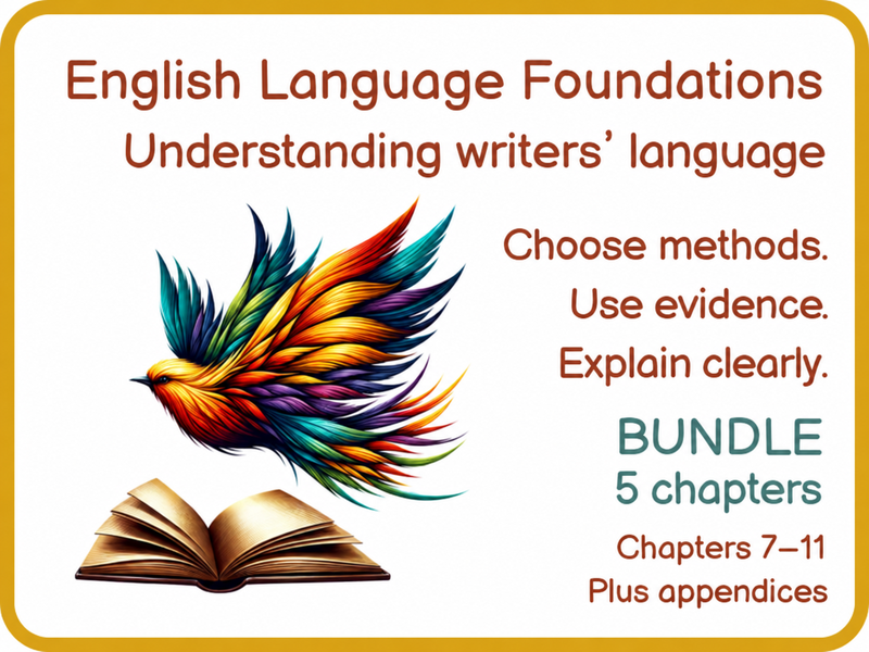 KS3 GCSE English Language Analysis Bundle – Methods & Precise Answers