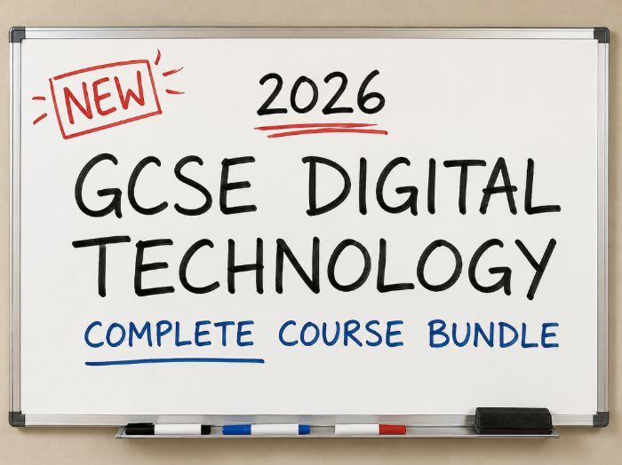NEW 2026 WJEC GCSE Digital Technology Complete Course Bundle | 50+ Fully Resourced Lessons