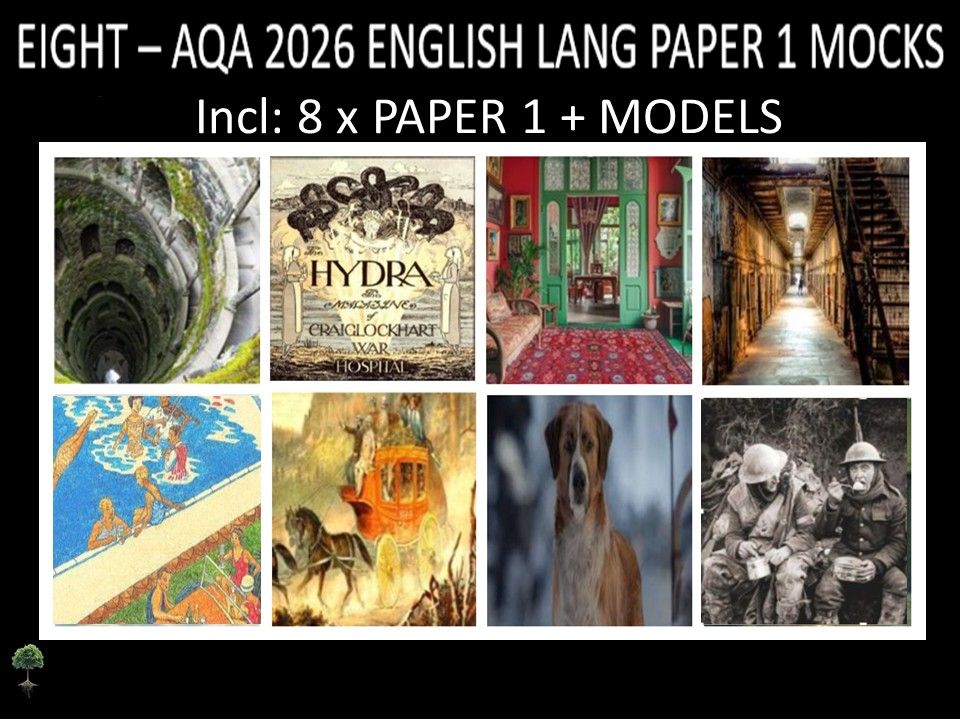 EIGHT - AQA PAPER 1 | 2026 FULL MOCKS | MODELS