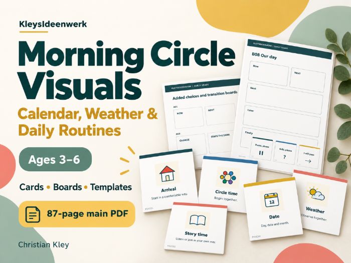 Morning Circle Visuals: Calendar, Weather & Daily Routines