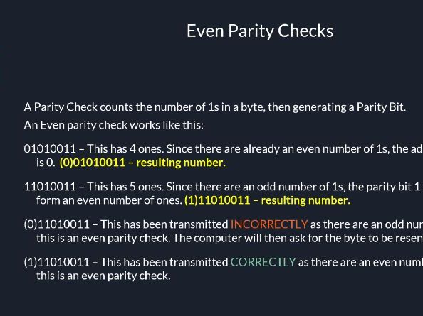 Error Checking (Computer Science IGCSE)