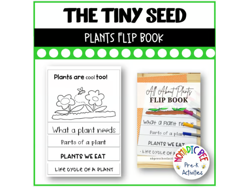 'Plants are cool too!' Flip Book Activity