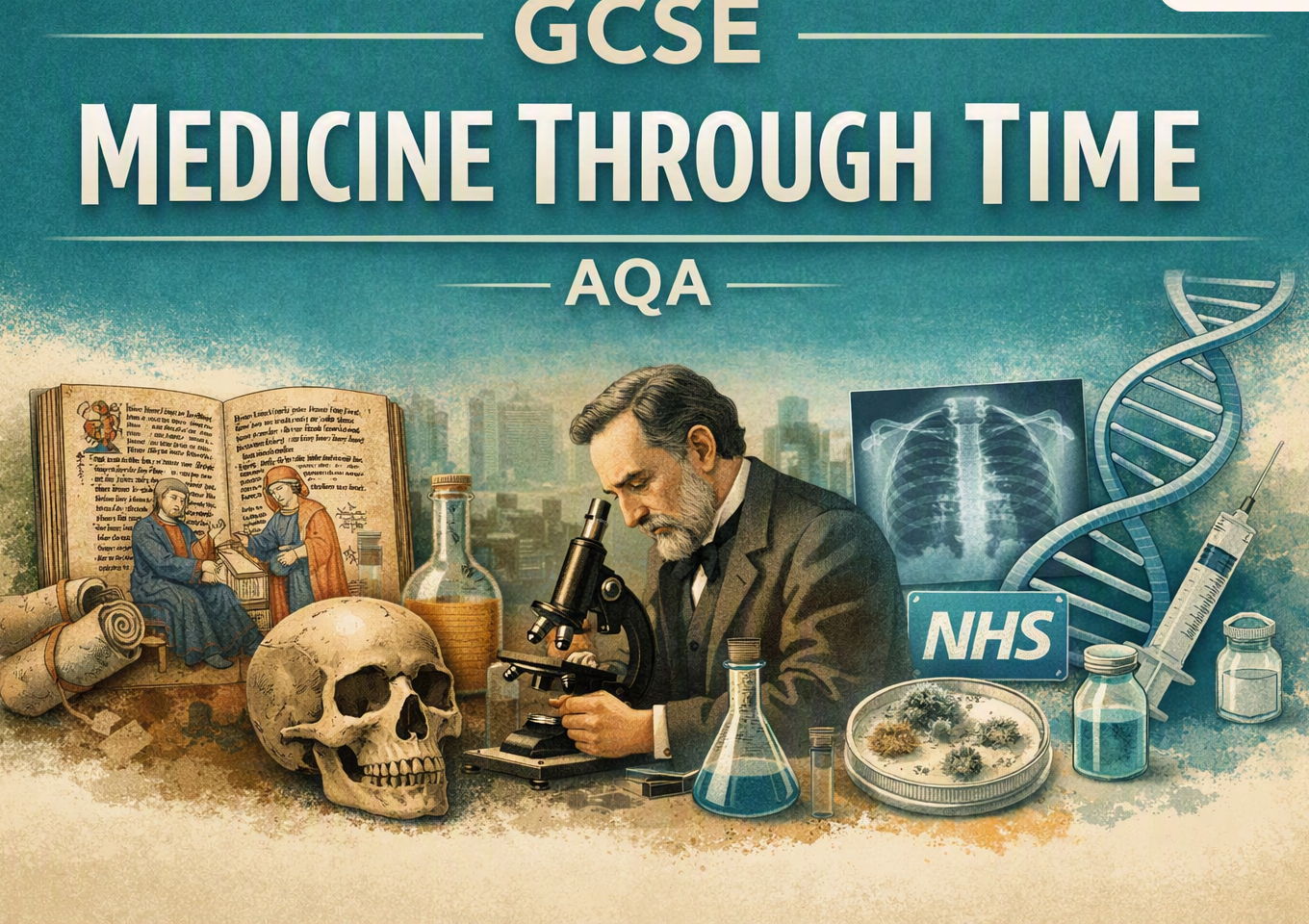 GCSE AQA Medicine Through Time – Complete 10‑Lesson Bundle + Knowledge Organiser