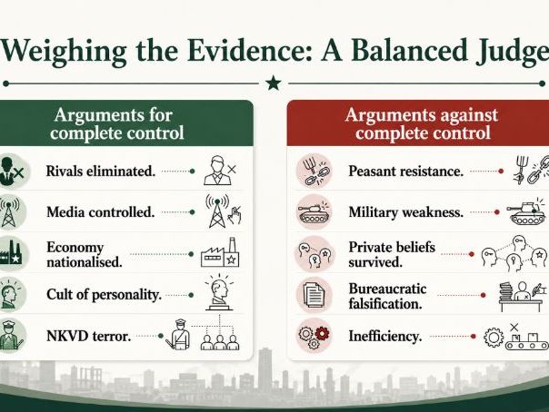 iGCSE History Depth Study C Russia - 3  How did Stalin gain and hold on to power?