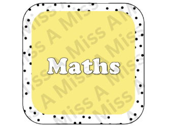 Polka dot exercise book bin labels