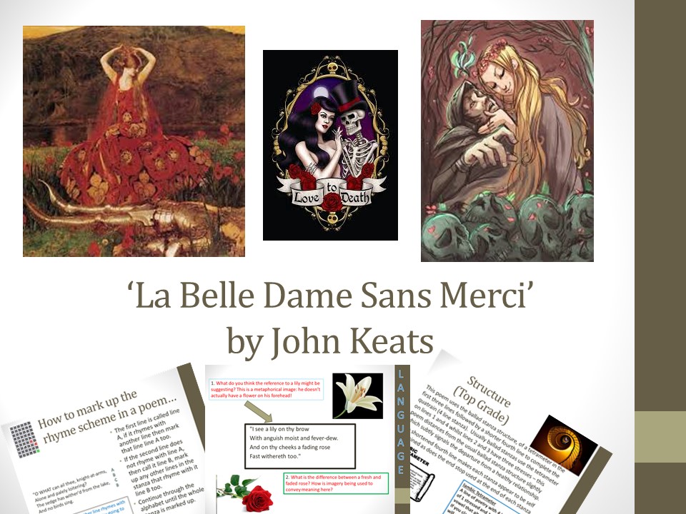 la belle dame sans merci analysis Close textual analysis la belle dame sans merci: imagery, symbolism and themes is the belle dame deliberately cruel to the knight. la belle dame sans merci analysis Close textual analysis la belle dame sans merci: imagery, symbolism and themes is the belle dame deliberately cruel to the knight.