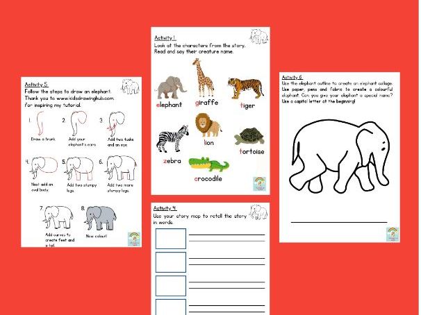 Elmer The Elephant Activity & Certificate Pack