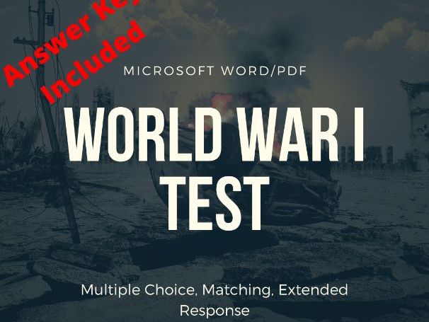 World War I Test