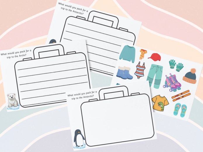 Polar - Arctic & Antarctic Suitcase Packing