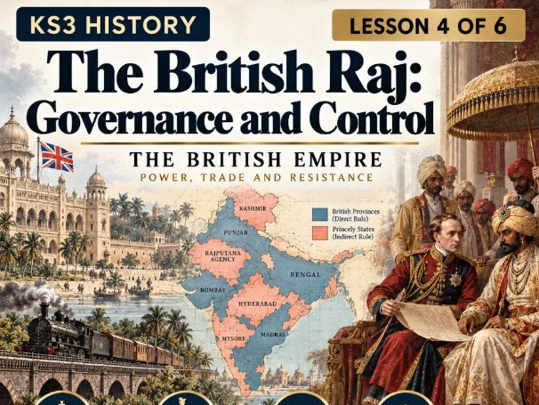 KS3 History | The British Raj: Governance and Control | British Empire | Lesson 4