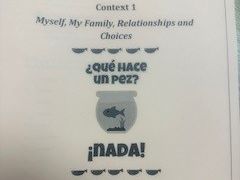 Spanish GCSE Grammar Booklet - Myself, My Family Relationships and Choices