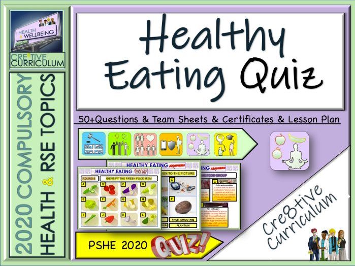 Healthy eating Quiz | Teaching Resources