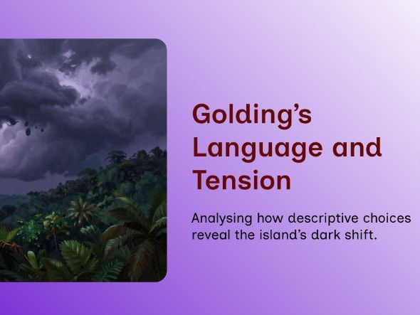 Lord of the Flies – Lesson 7: Metaphors, Foreboding & Pathetic Fallacy