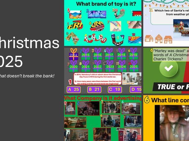 XMAS QUIZ '25 THAT DOESN'T BREAK THE BANK!