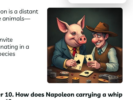 Animal Farm - Chapter 10