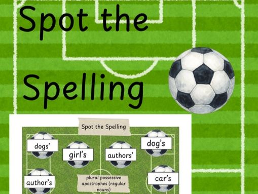 Spot the Spelling