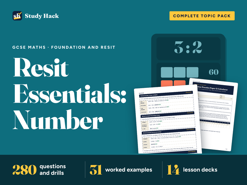 GCSE Maths Resit Essentials: Number (Foundation and Resit)