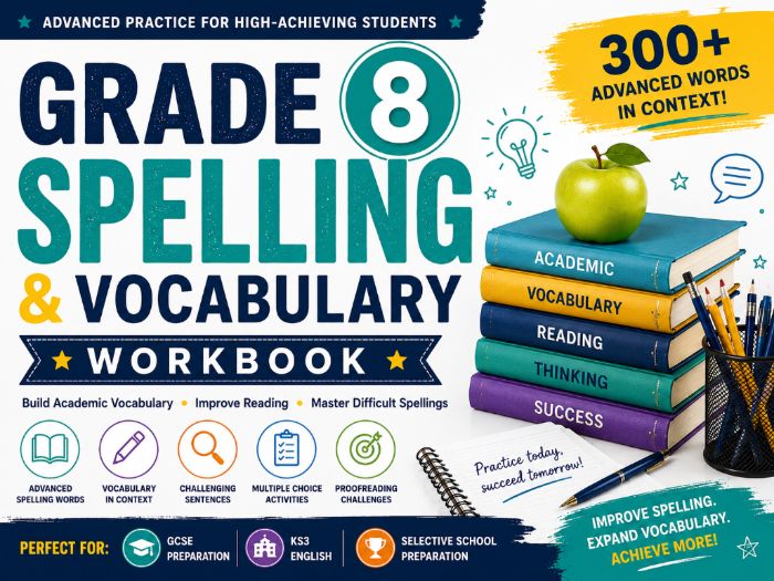 GCSE Science and vocabulary spelling worksheet
